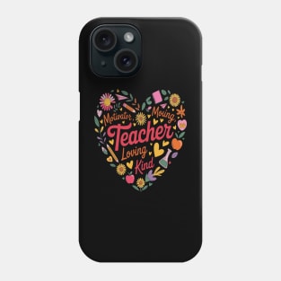 Floral Teacher Appreciation Phone Case