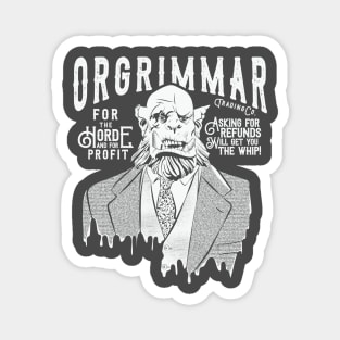 Orgrimmar Trading Co. Magnet