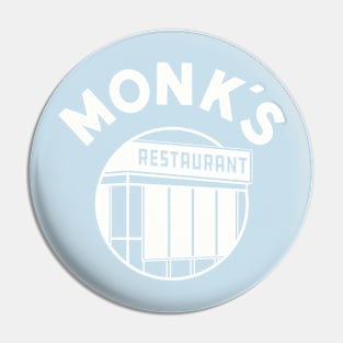 Monk' Coffee Shop Pin