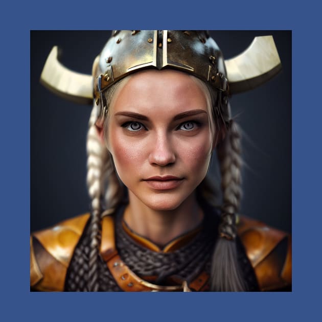 Viking Shield Maiden by Grassroots Green