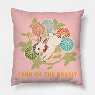 Year Of The Rabbit Pillow