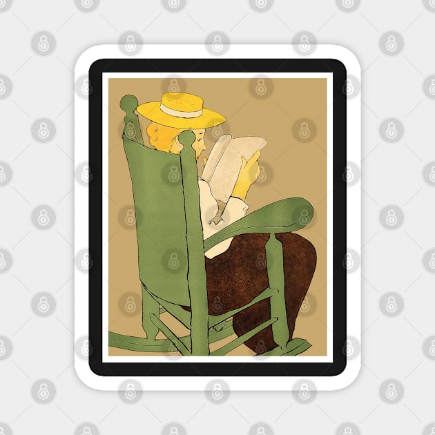 Vintage 1900's Illustration Magnet by ArtShare