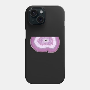 Pink Agate Slice Phone Case