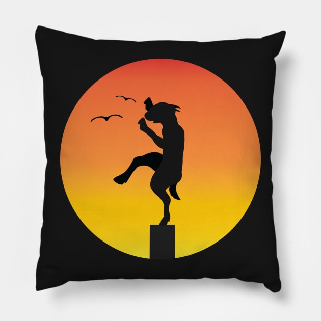 Karate kid Pillow by JP