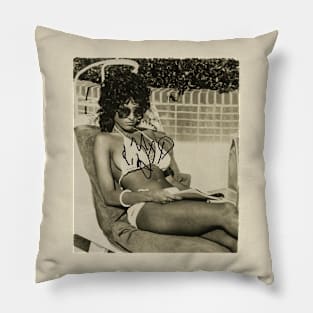 pam grier Pillow