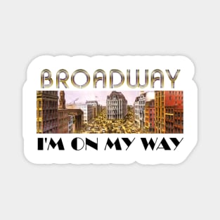 Broadway Star Magnet