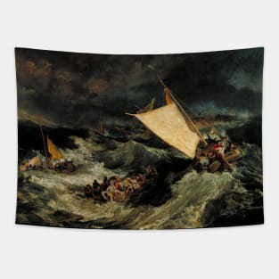 High Resolution William Turner The Shipwreck 1805 Tapestry