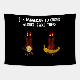 It's Dangerous to go Alone Tapestry