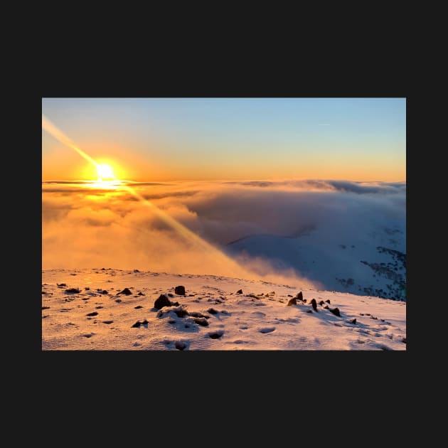 Summit Sunset, Mt Hotham by ajdesignsau