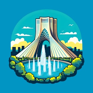 Tehran - Azadi tower - Iran T-Shirt