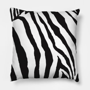 Zeb black & white pattern Pillow