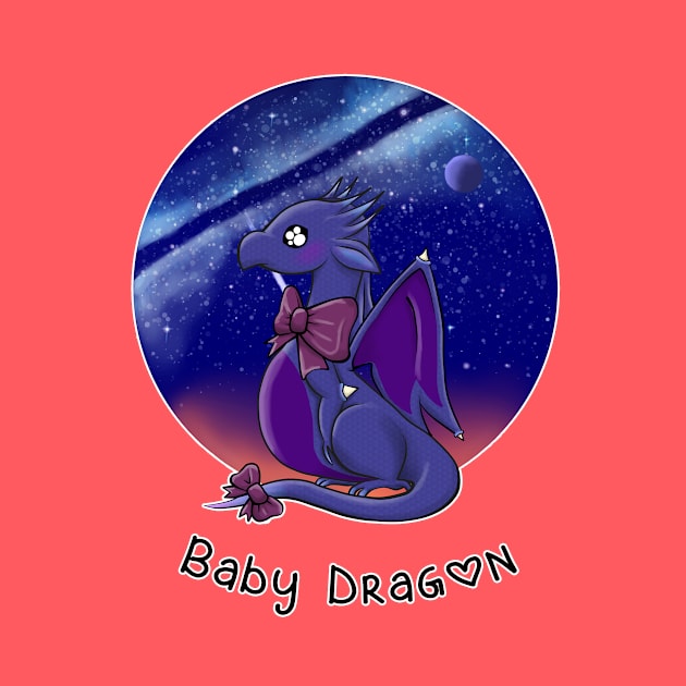 Galaxy Baby Dragon by TreatYourLittle