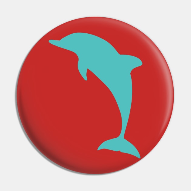 dolphin crash Pin by Crazy Shirts For All