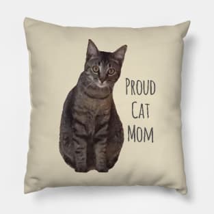 Proud Cat Mom Pillow