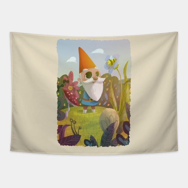 Gnome Tapestry by davidpavon