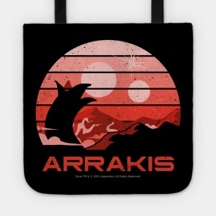 Retro Sunset Arrakis Tote