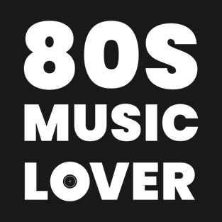 80s Music Lovers will Love This Vinyl O T-Shirt