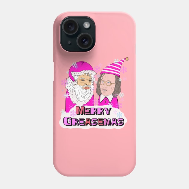 Merry Greasemas Phone Case by VultureVomitInc