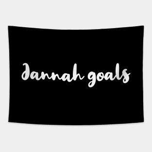 Islamic Jannah Goals Tapestry