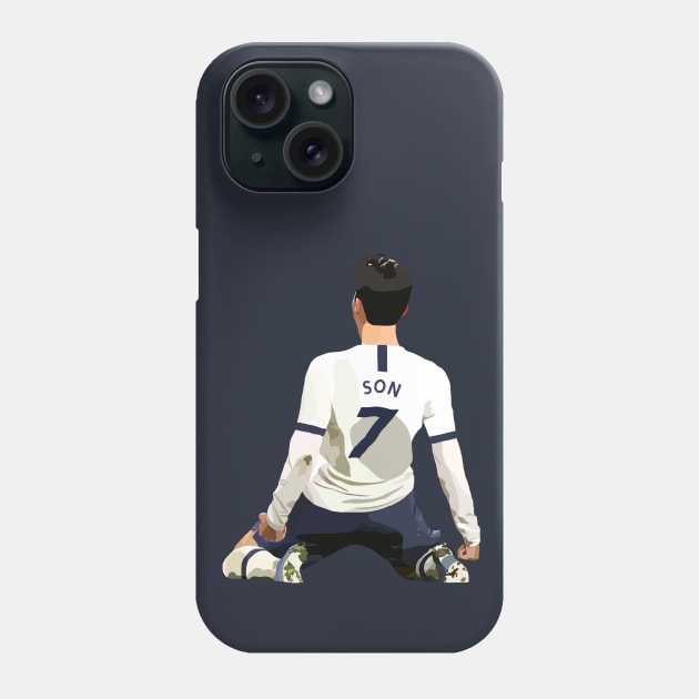 Son Heung-Min Phone Case by Webbed Toe Design's