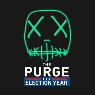 Lady Liberty Mask THE PURGE T-Shirt