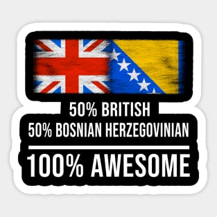 bosnia and herzegovina Flagge Geschenk Bosnien' Sticker