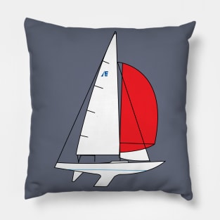 International Etchells Class Sailboat Pillow