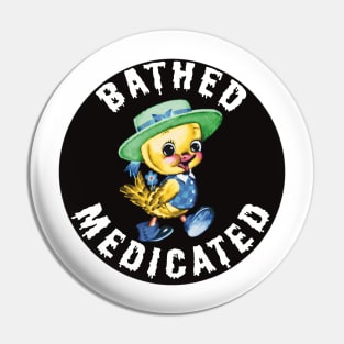 Bathed Medicated Duckling Pin