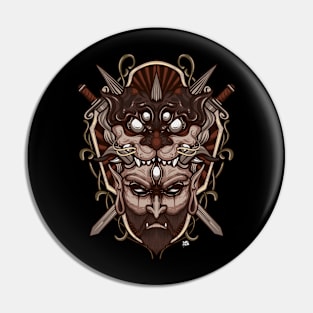 illustration of astral creatures Pin