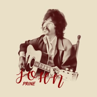 john prine art visual T-Shirt