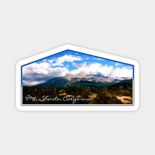 Summer On Mt. Shasta California Magnet