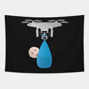 It's A boy - Funny pregnancy design Tapestry