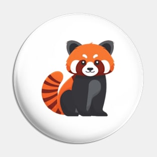 Red Panda Pin