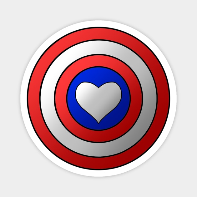 Shield My Heart Magnet by Maeden