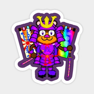 SUMMER PRIDE FESTIVAL: SAMURAI BEAR Magnet