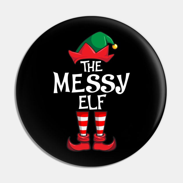 Messy Elf Matching Family Christmas Pin by hazlleylyavlda