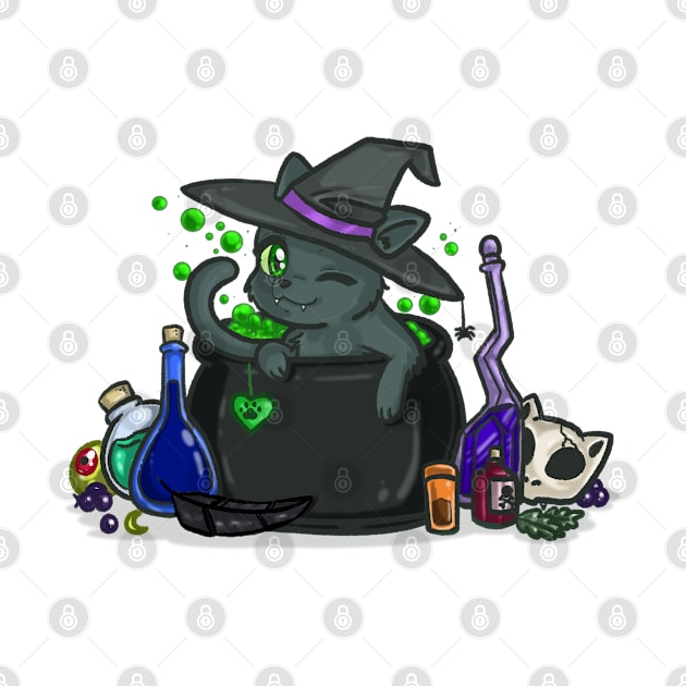 Tea Cats Special: Witches' Brew by CharismaCat