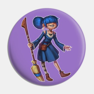 little witch Pin