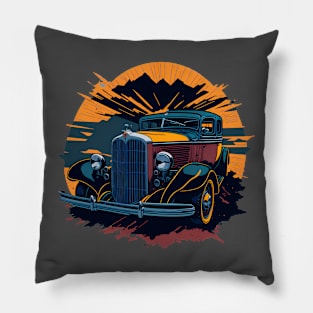 A Glimpse into the Past: 1931 Buick Vehicle Insights Pillow