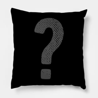 Question mark Pillow