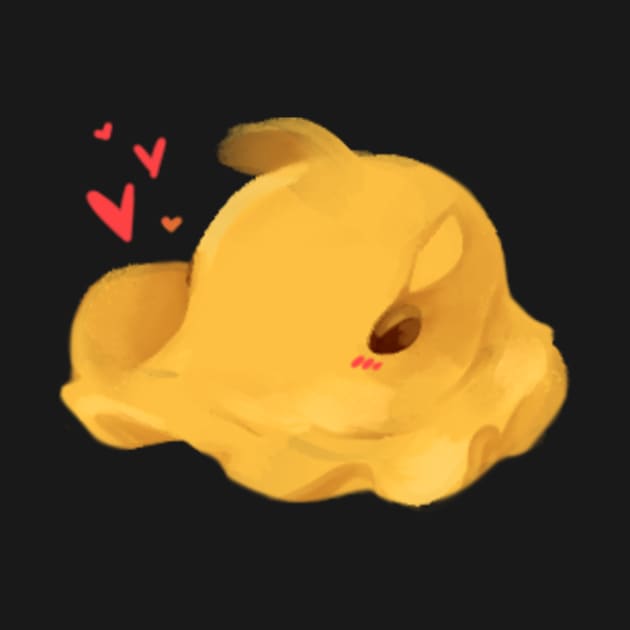 yellow dumbo octopus sticker by yujibell