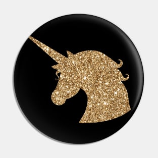 Gold Unicorn Pin