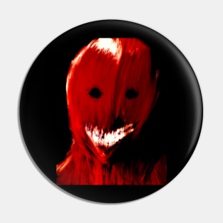 Red face Pin