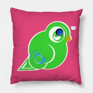 Quaker Bird: small Pillow