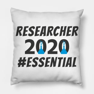 Scientist Researcher Hashtag Essential 2020 Pillow