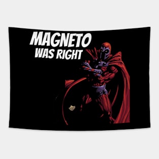 Magneto-Was-Right Tapestry