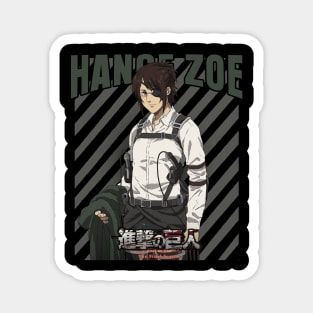 Hange Zoe Badass Survey Corps Look Magnet