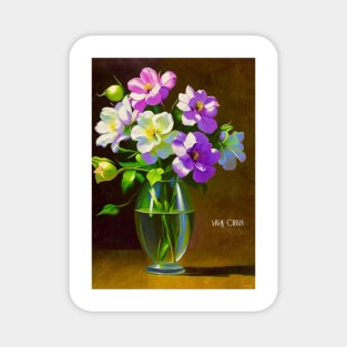 Flowers in Vase Magnet