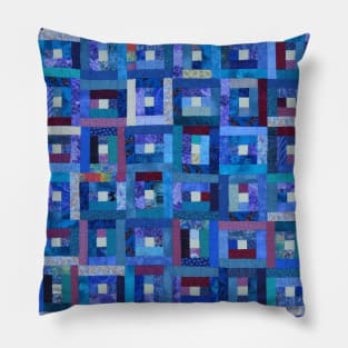 Blue Note Quilt Pillow