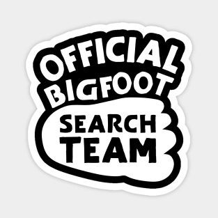 Official Bigfoot Search Team Magnet
